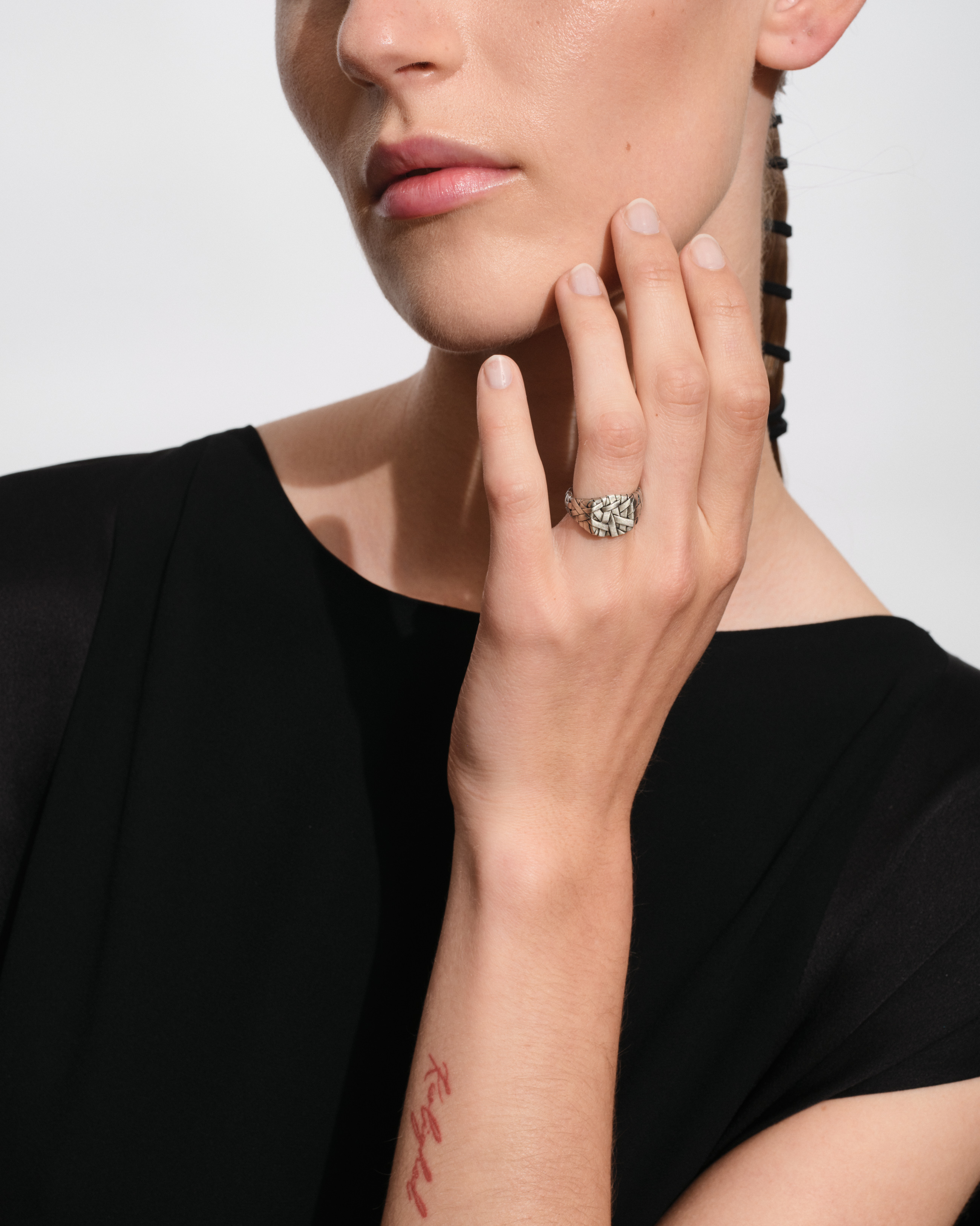 Quilt Ring Small - Tom Wood Project Official Online Store