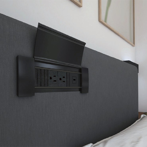 高級感 埋込 コンセント】POWER FRAME パワーフレーム【机 ベッド