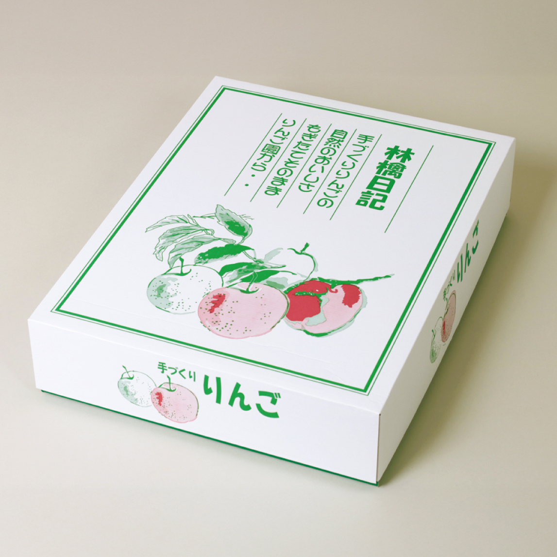 りんご箱 | りんご用ギフトボックス | 信和市場.com | OPPボードン