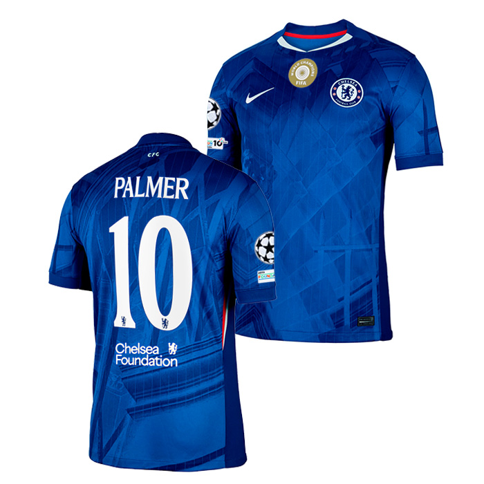 チェルシー 25-26 ホーム 半袖 ユニフォーム(胸スポンサー無し) No.10
