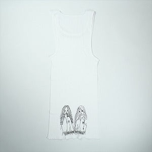 CHROME HEARTS クロム・ハーツ MAYUMI RIB TANKTOP WHITE タンクトップ