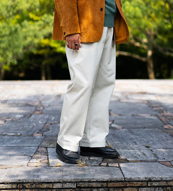 AGE OLD】40s Style Work Trousers “Vintage Pique”を2025年9月13日