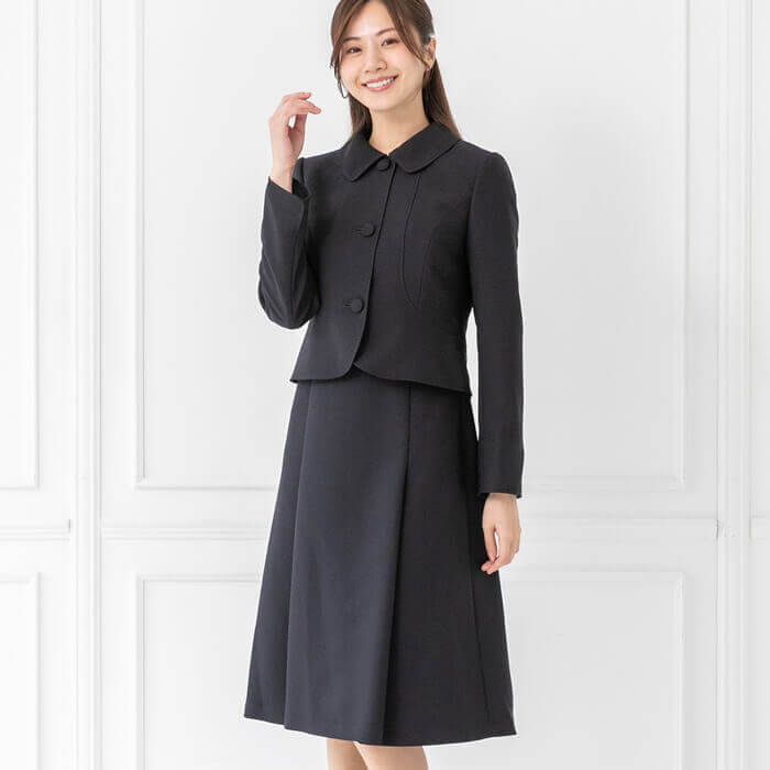 洗えるお受験スーツ 11号・ネイビー｜東京ソワールオンラインストア