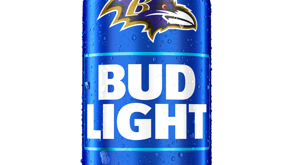 Bud Light launches Ravens-themed beer packaging for new 