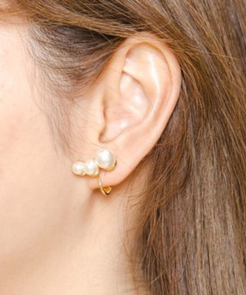 drop pearl earring ～ﾄﾞﾛｯﾌﾟﾊﾟｰﾙｲﾔﾘﾝｸﾞ | flower／フラワー公式通販