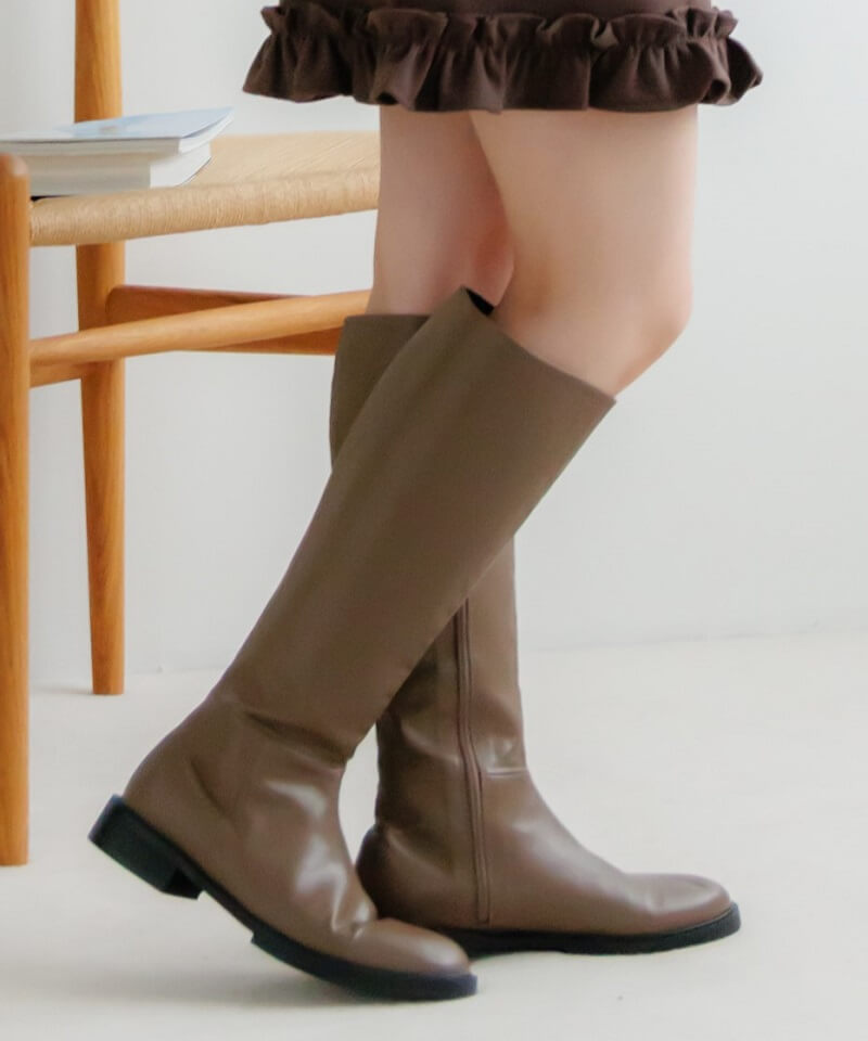 basic long boots～ﾍﾞｰｼｯｸﾛﾝｸﾞﾌﾞｰﾂ | flower／フラワー公式通販