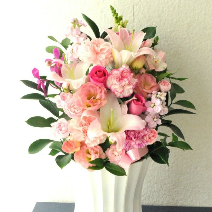 旬のおまかせ祝花 Lサイズ 花束 アレンジメント 生花 FKAA | Flower