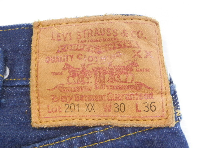 希少！LEVIS 201XX USAバレンシア工場製98年復刻 濃紺極上デニム w-31