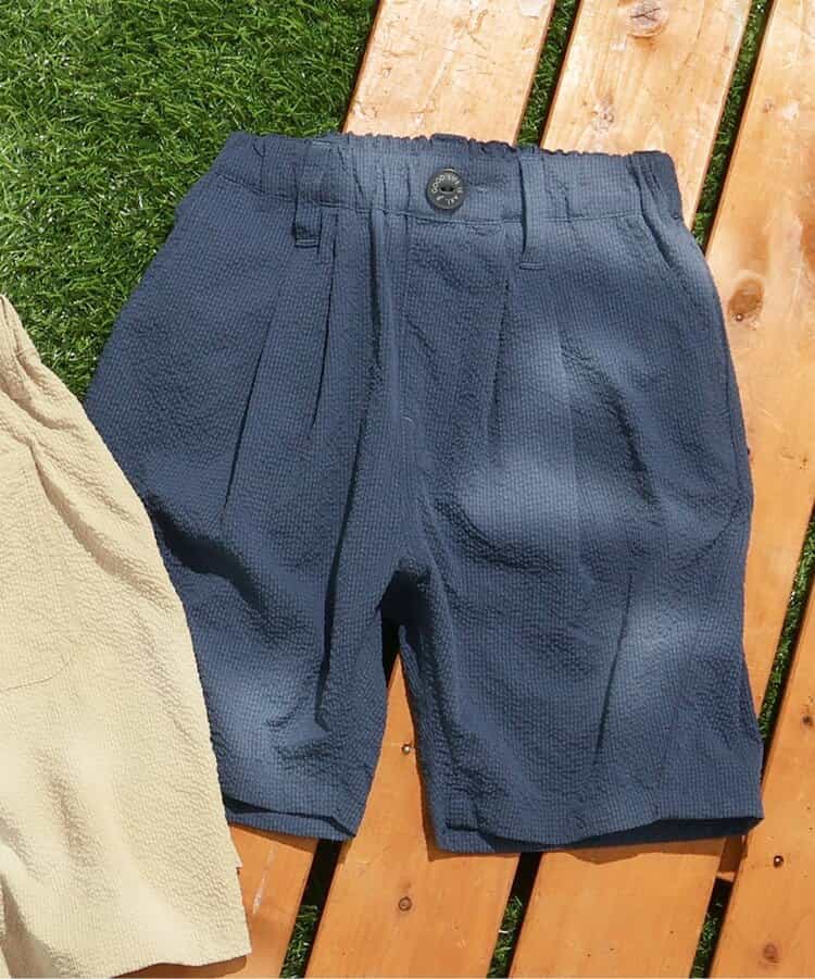 ☆SALE☆サッカータックハーフパンツ 5分丈（J323185）|BREEZE