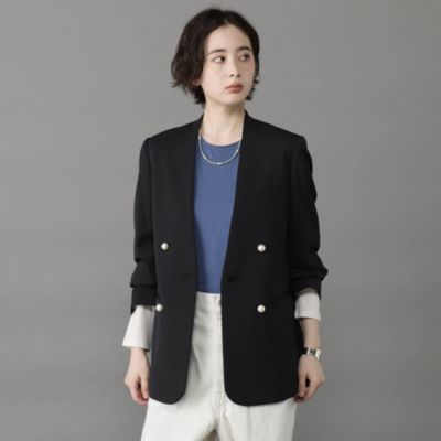 CINOH(チノ)の【HPS別注】 パールボタン ノーカラージャケット通販