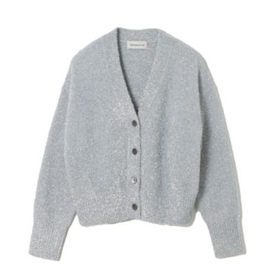 DEPAREILLE(デパリエ)のラメニットカーディガン通販 | 集英社HAPPY