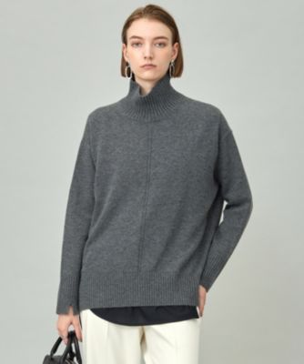 ICB(アイシービー)の【新色追加】ソフトカシミヤミックス ハイネック