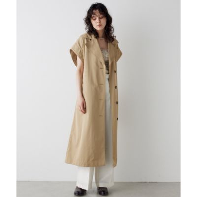 Whim Gazette(ウィム ガゼット)の【THE PAUSE】2WAYトレンチコート通販