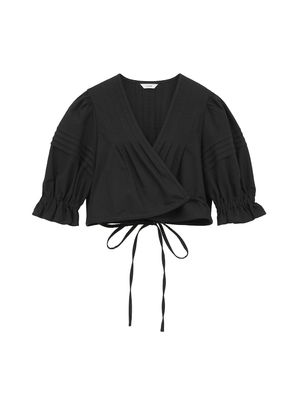 CLANE (クラネ) 18122-4212 PINTUCK CROPPED BLOUSEの通販 - BOOMERANG