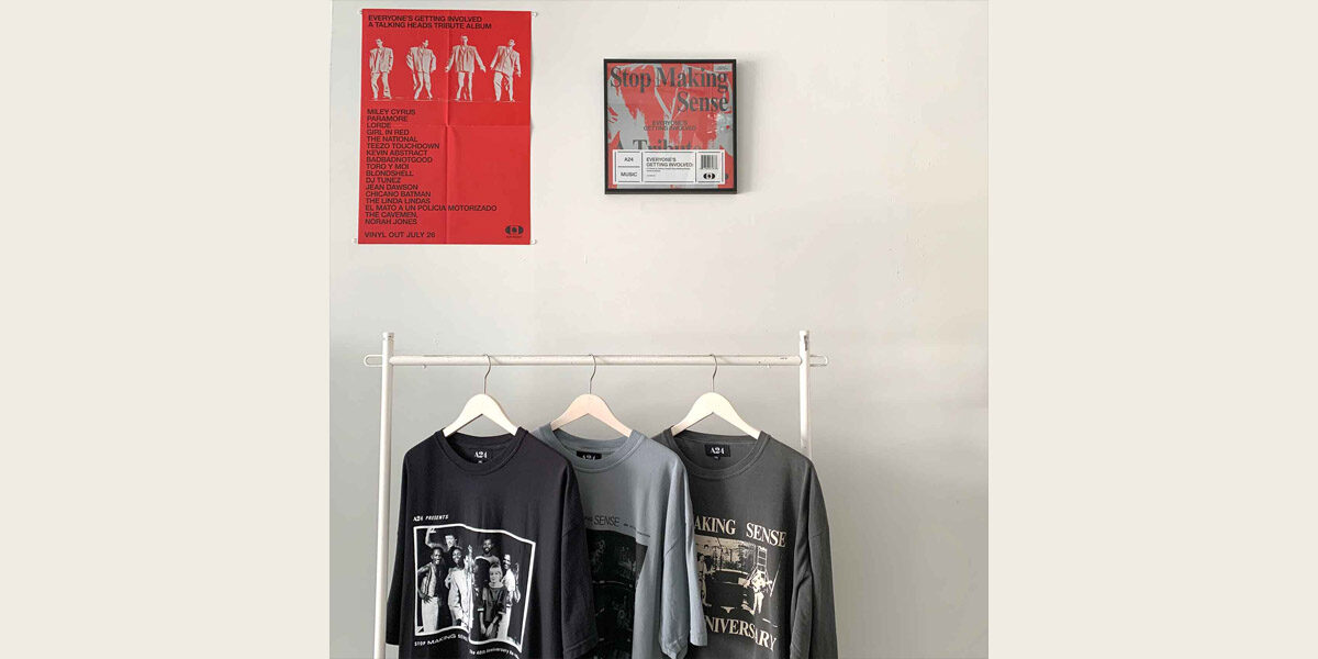 Stop Making Sense × A24 待望のコラボレーションアイテムが入荷致し