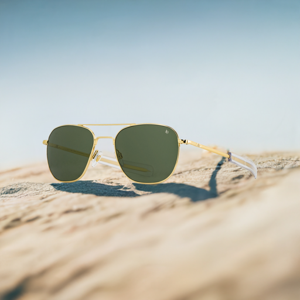 Original Pilot Eyeglass Frames - Gold – Frame of choice