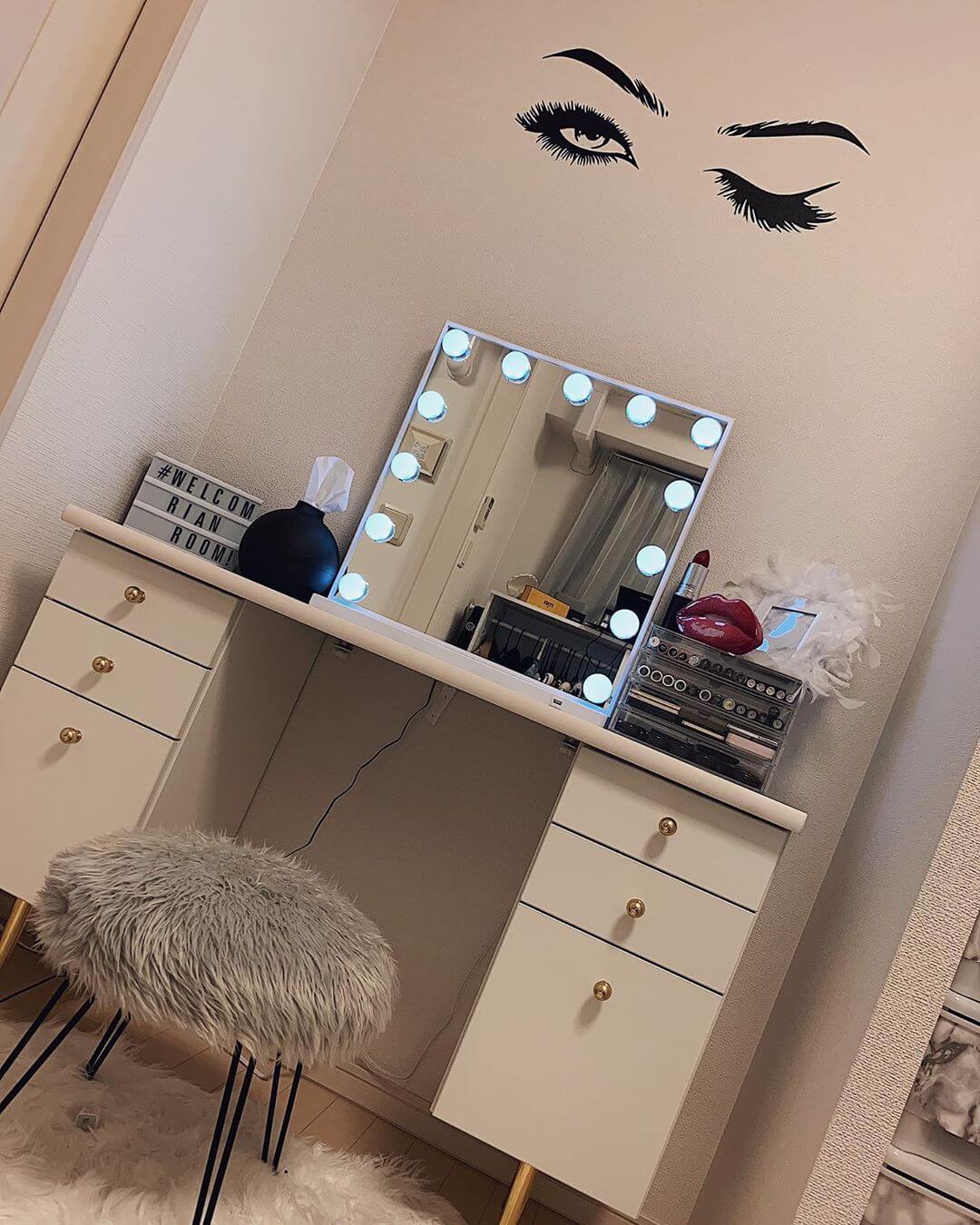 Francfranc エルドラド コスメデスク ドレッサー 【公式通販】