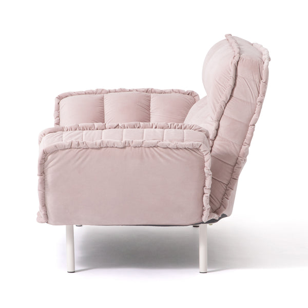 ピソラ コンパクトソファベッド 2 ピンク（W1270～1720） | Francfranc