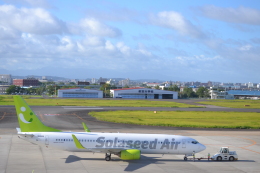 VISITあまくさ号 第2弾」特別塗装機 ソラシド エア (737-800 | JA808X