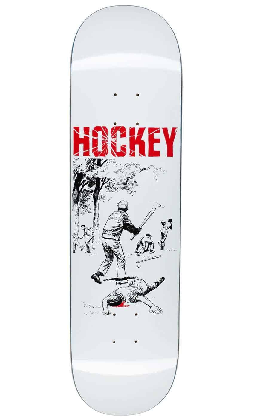 Hockey Baseball 8.18 Deck White – Freedom Skateshop