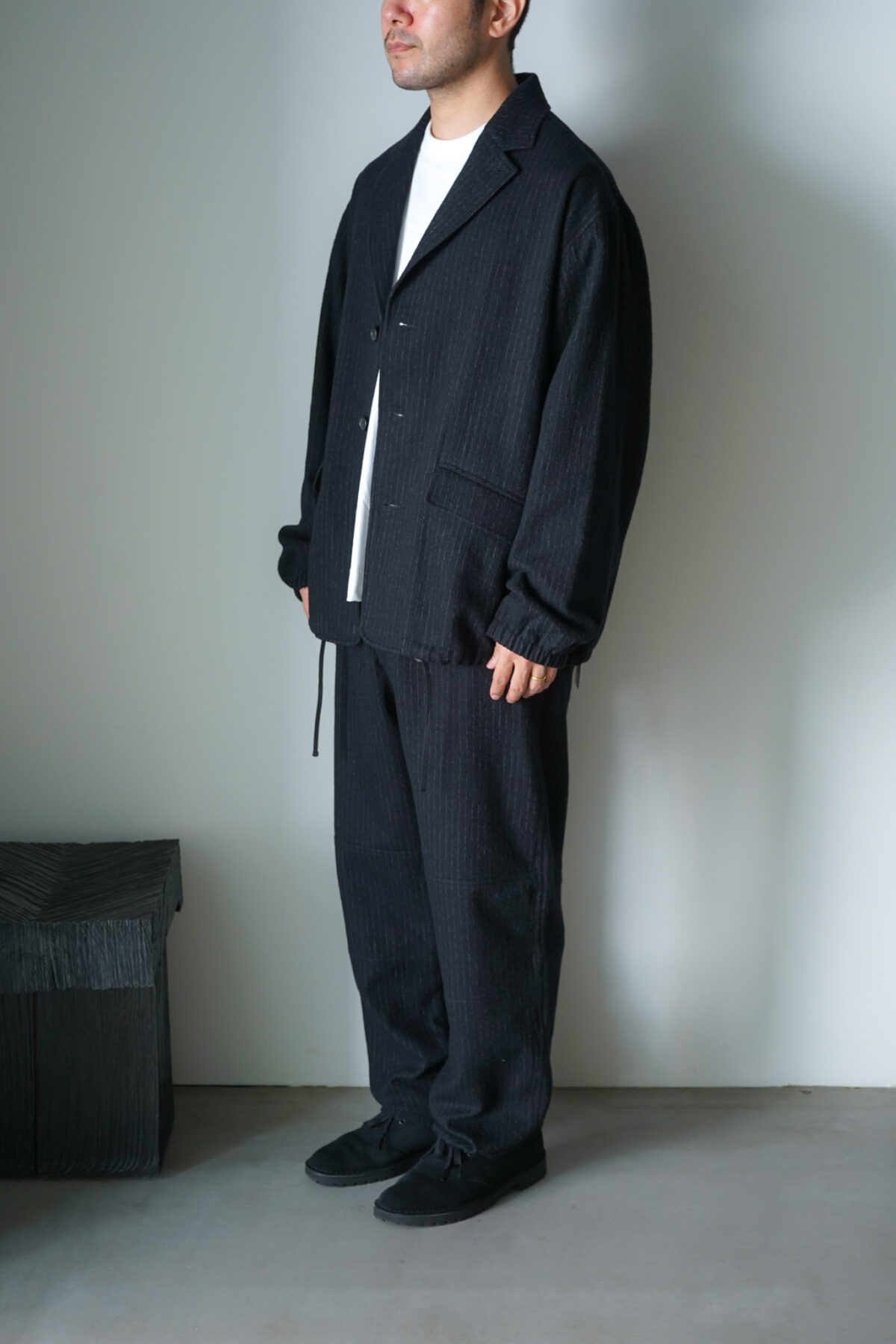 MILLED WOOL BLAZER | FUDGE UP NOTHING