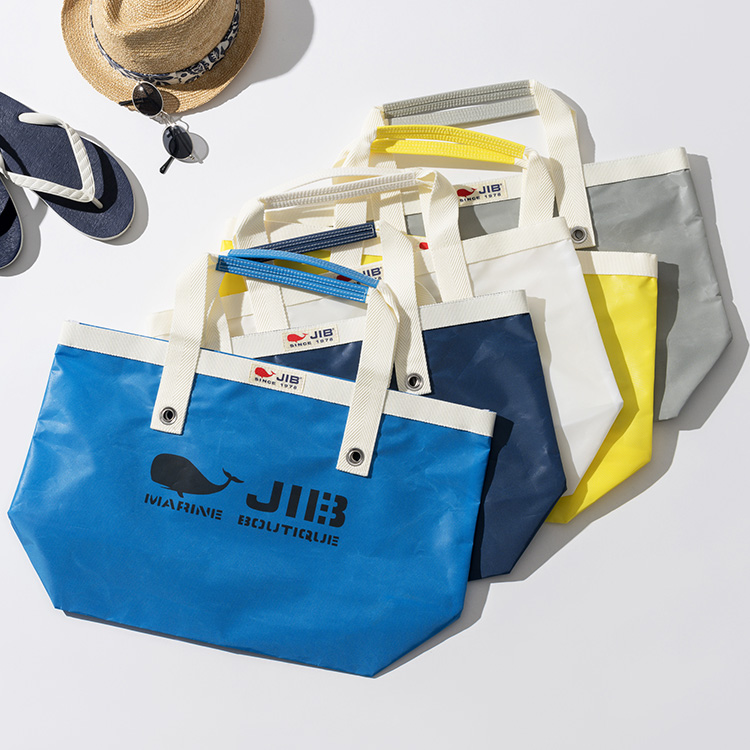 JIB（ジブ）】セイルクロスオープントートバッグ | 藤巻百貨店