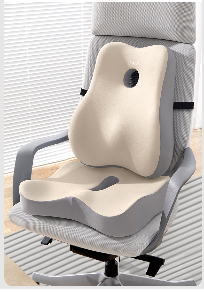 腰痛クッション 椅子用 人間工学姿勢サポート腰痛クッション 椅子用