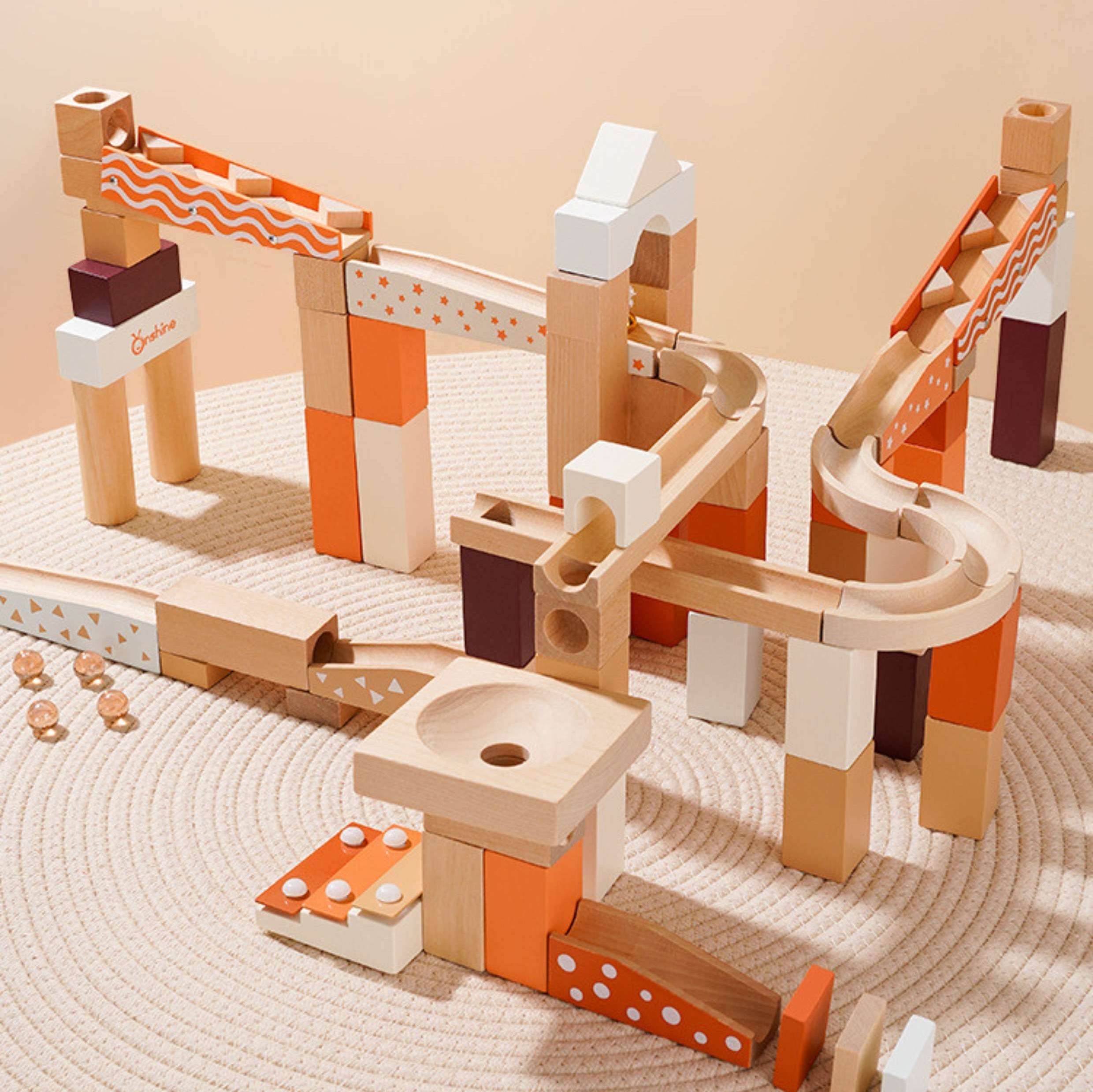 知育玩具 知育木製ビー玉コースター ビー玉 転がし|知育玩具専門通販