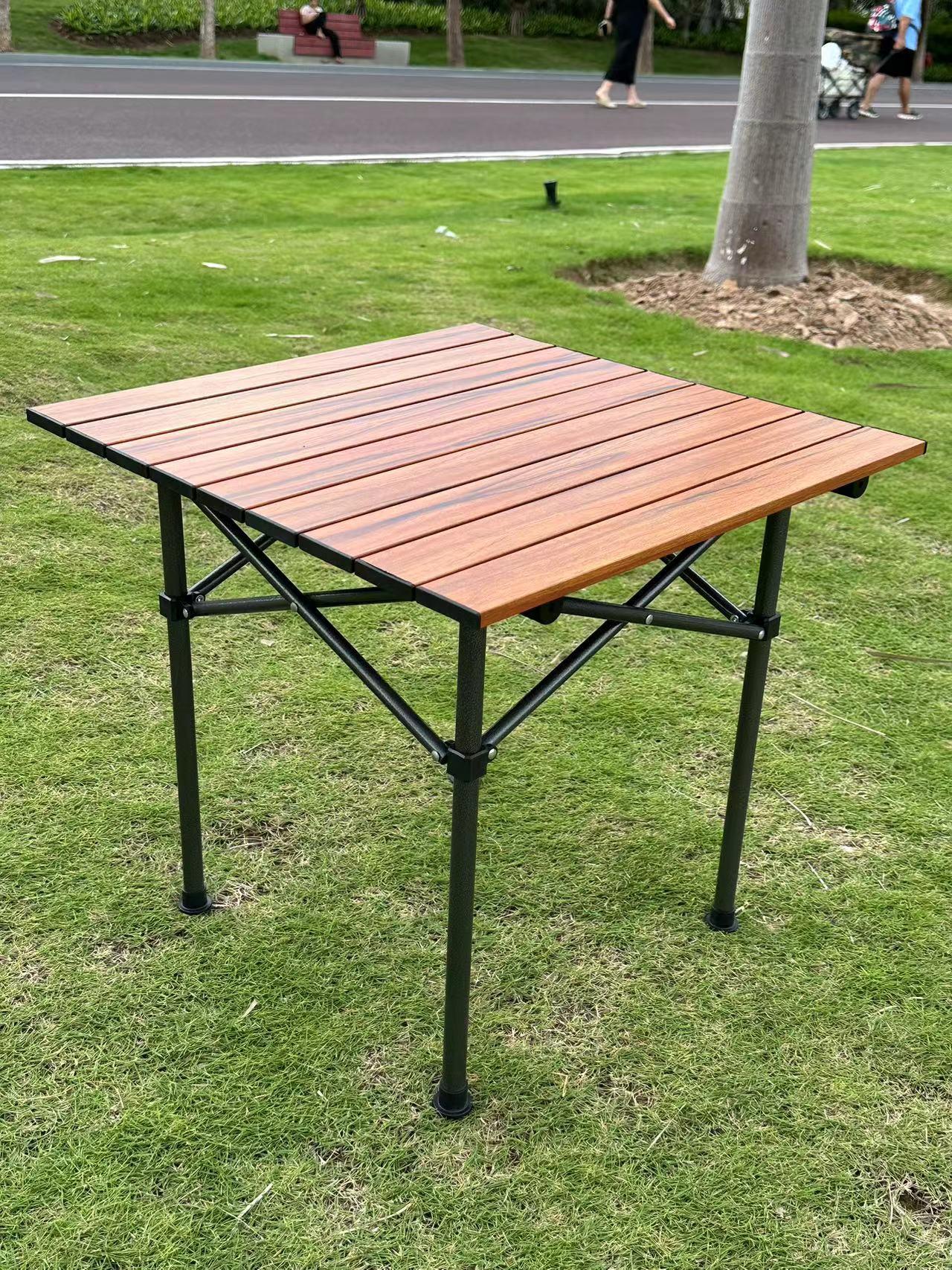 アウトドアテーブル アルミ製折り畳みキャンプサイドテーブル サイド