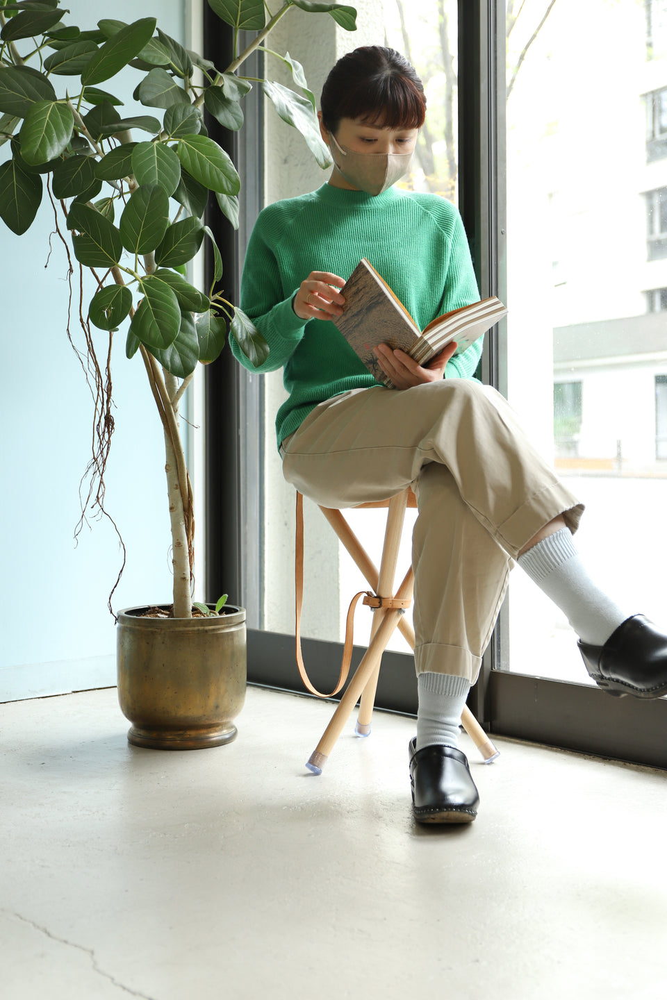 ノルマーク ハンティングチェア 折りたたみスツール デンマーク