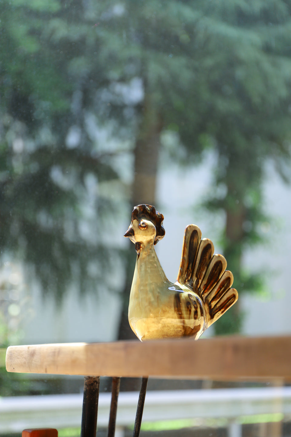 デンマークヴィンテージ スーホルム 雌鳥 置物 オブジェ ジョセフ