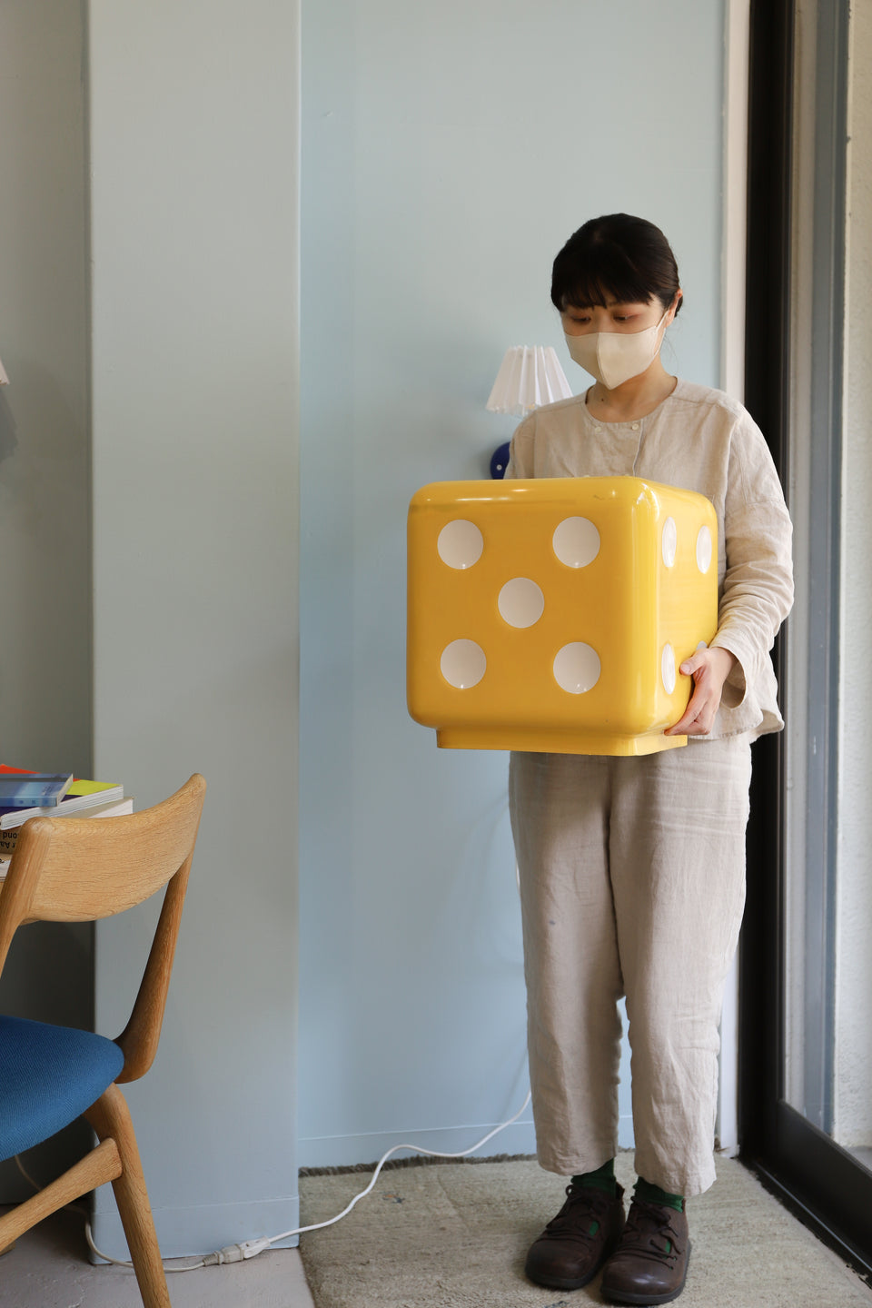 ヴィンテージ サイコロスツール ダイス ミッドセンチュリー レトロ