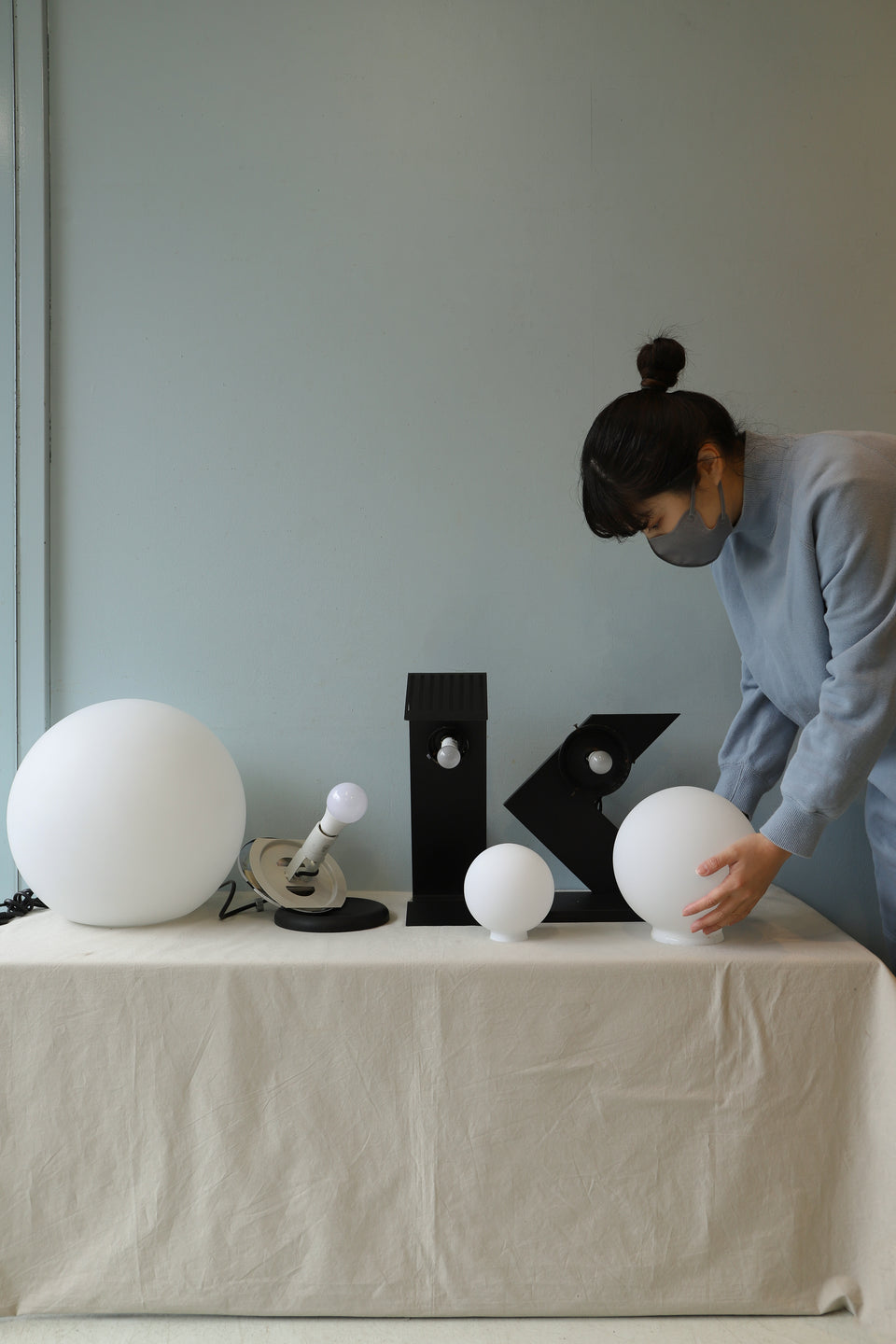 ガラスボール ランプ ポストモダンデザイン 照明/Glass Globe Lamp