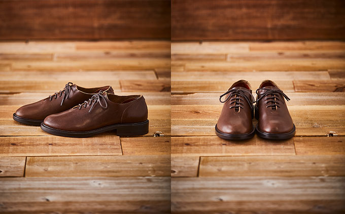 KOTOKA 飛鳥ホールカット ダークブラウン メンズ 25.0cm: 大和郡山市