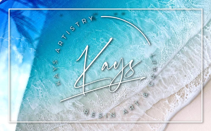 レジンアート 『波のキャンバス』 海アート 3連ミニキャンバス SSM