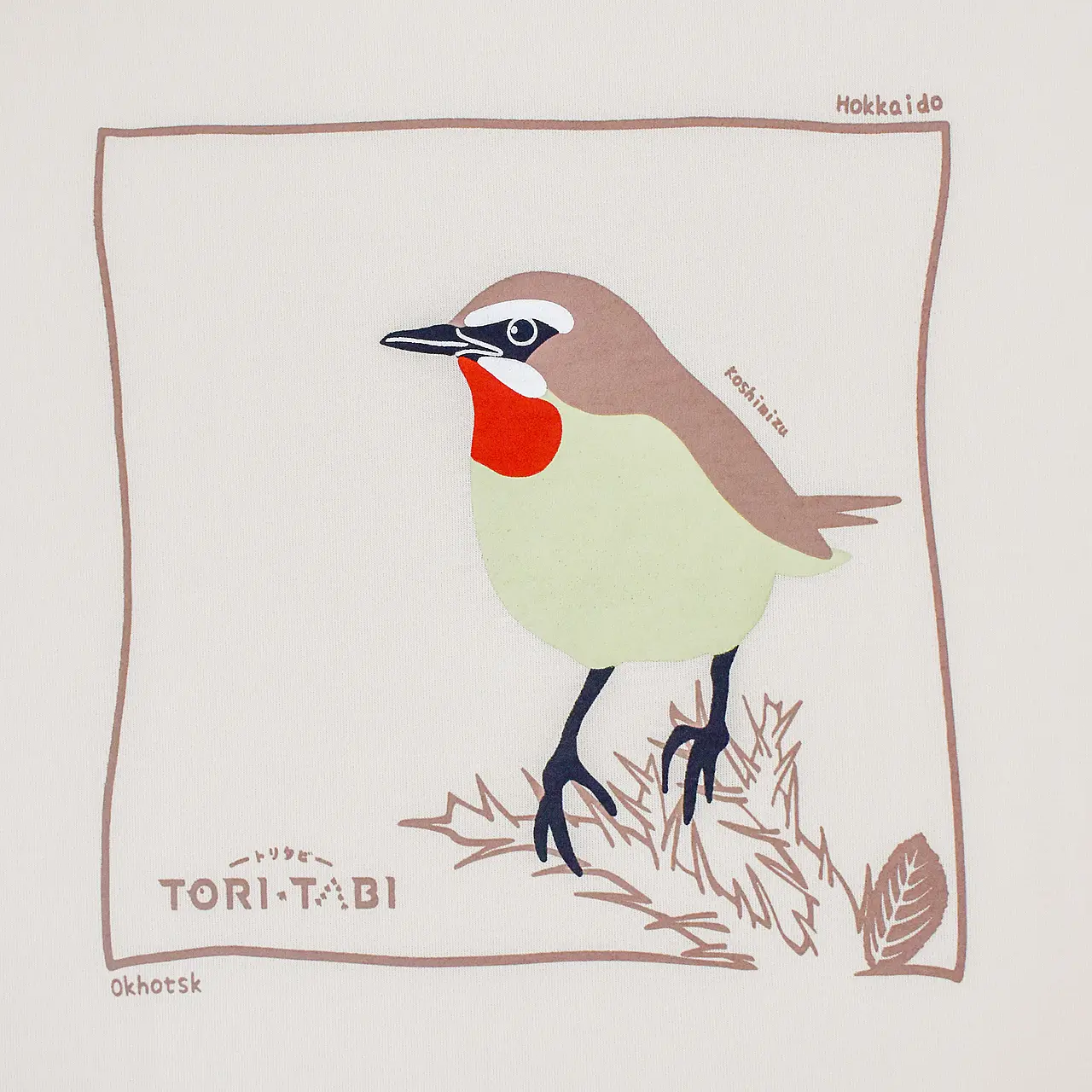 地域限定＞モンベル×小清水町コラボウイックロンTシャツ「ノゴマ