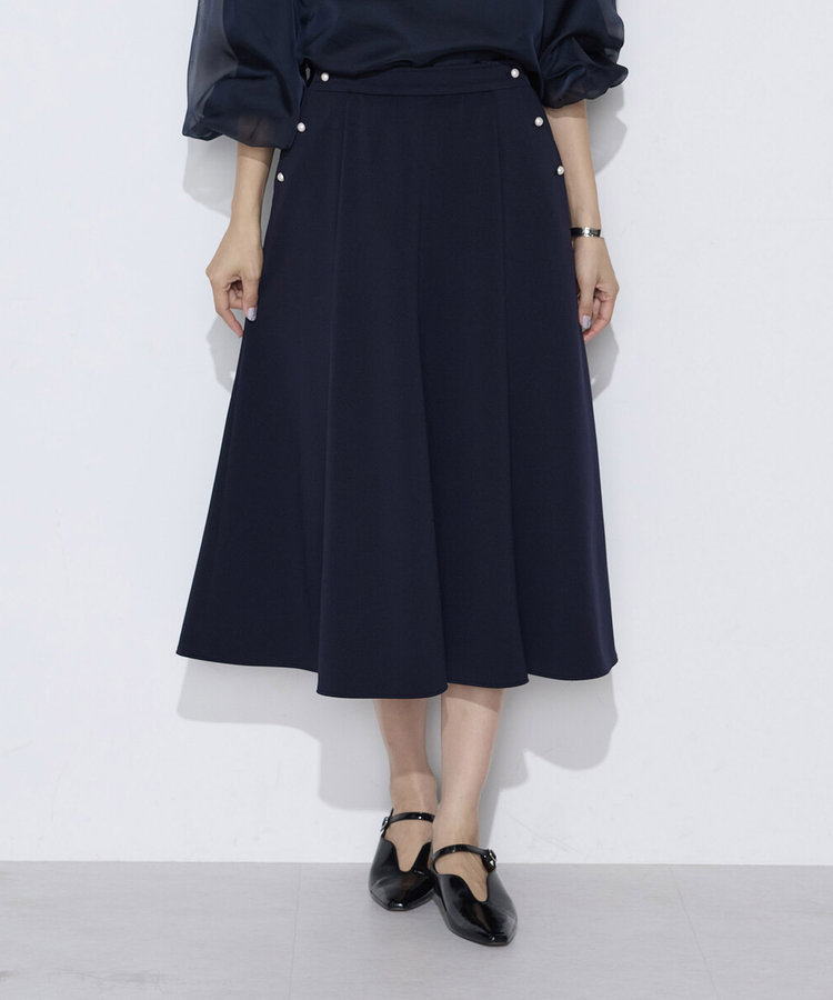 裏起毛ダンボールジャージー フレアースカート（01-06FO02-206）｜K.T